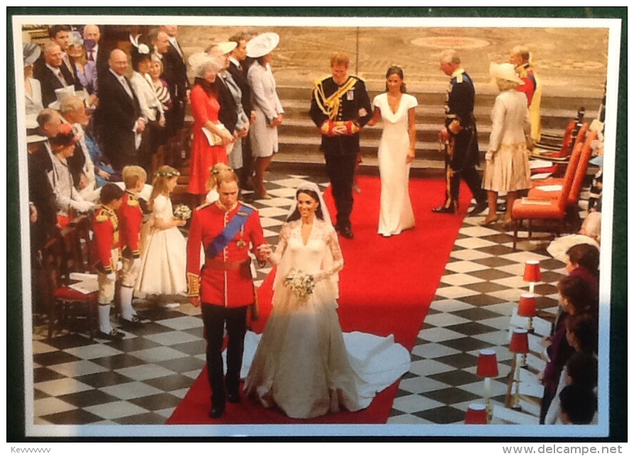 Marriage Of HRH Prince William Of Wales With Miss Catherine Middleton At Westminster Abbey 29th April 2011 - Case Reali