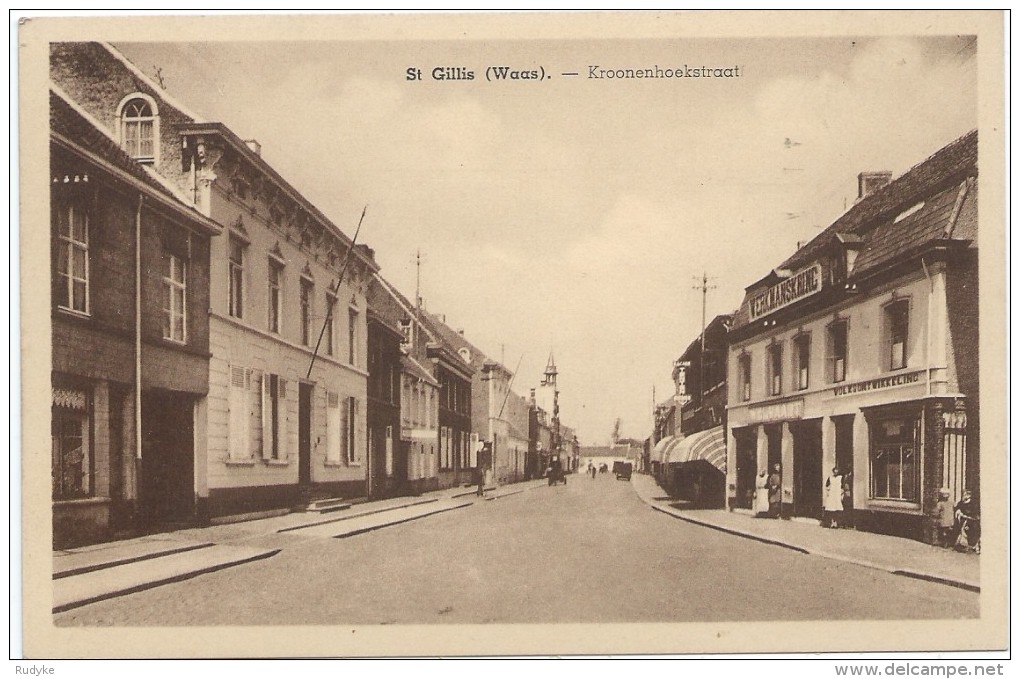 SINT -GILLIS -WAAS  Kroonenhoekstraat - Sint-Gillis-Waas