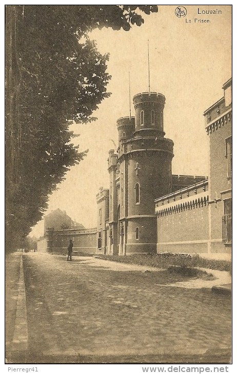 CPA-1916-BELGIQUE-LOUVAIN-La PRISON-TBE - Autres & Non Classés