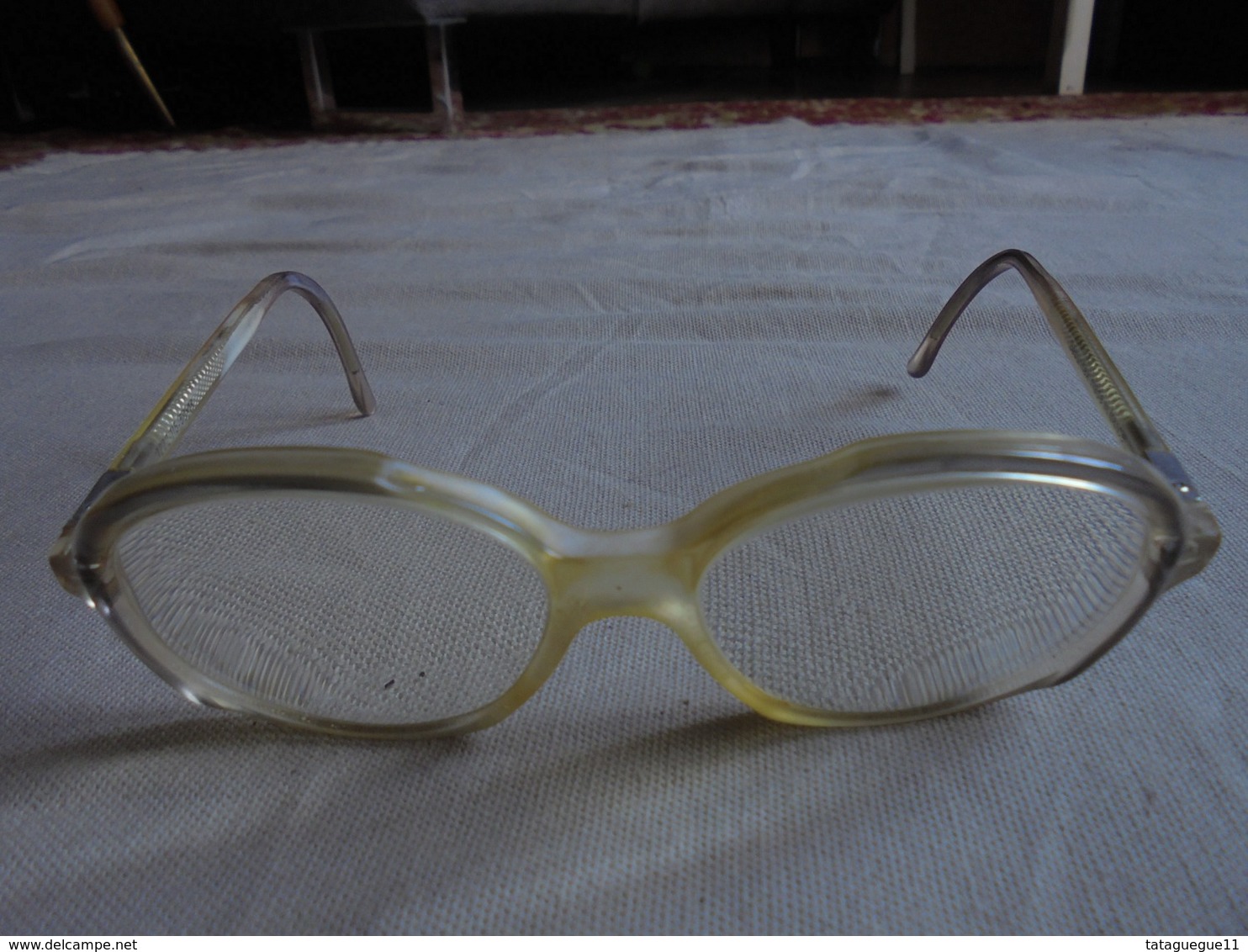 Ancien - Paire De Lunettes De Vue Pour Femme Et Son étui - Vintage - Années 70 - Brillen