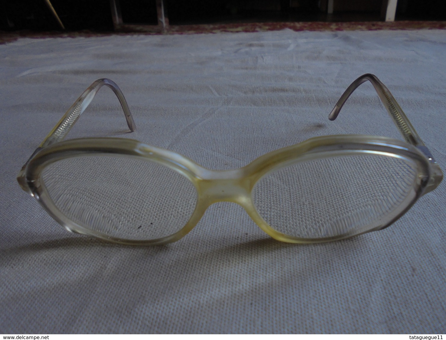 Ancien - Paire De Lunettes De Vue Pour Femme Et Son étui - Vintage - Années 70 - Lunettes