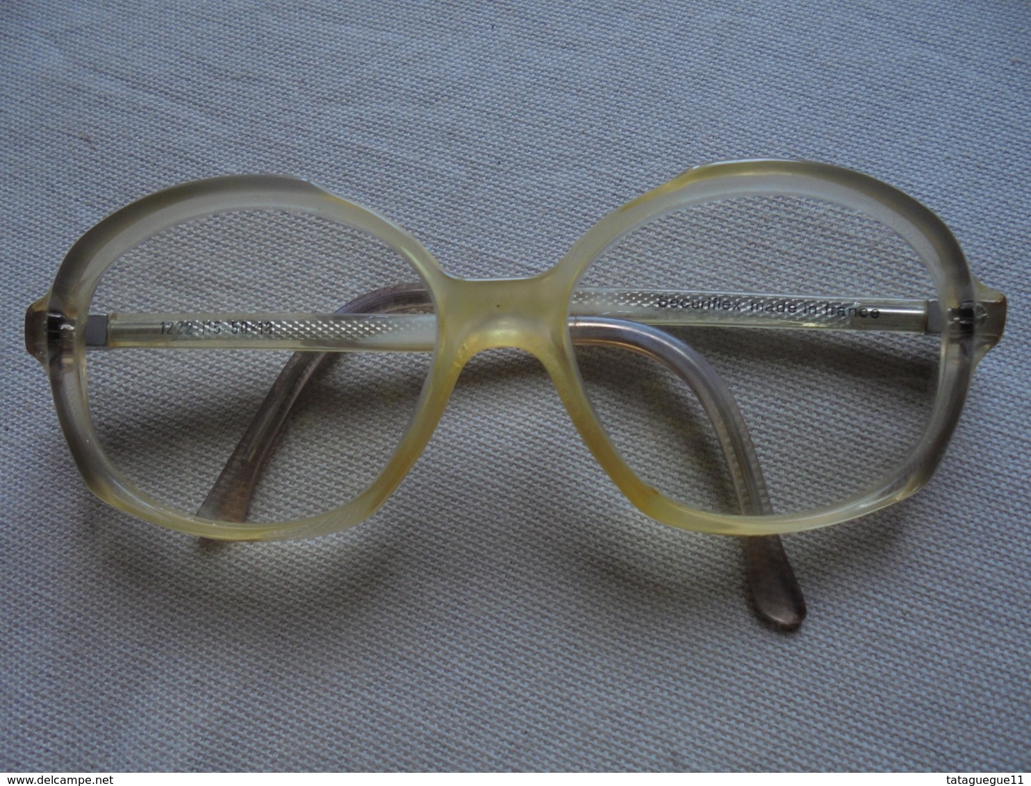 Ancien - Paire de lunettes de vue pour femme et son étui - Vintage - Années 70