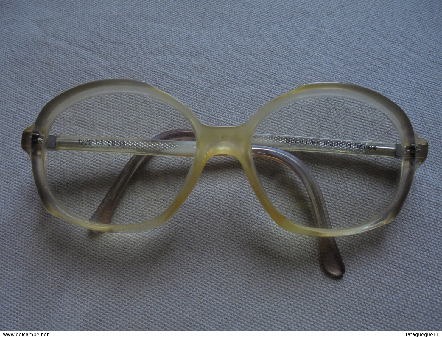 Ancien - Paire de lunettes de vue pour femme et son étui - Vintage - Années 70
