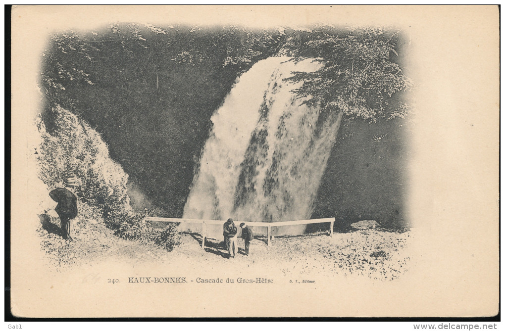 64 -- Eaux - Bonnes --Cascade Du Gros - Hetre - Eaux Bonnes