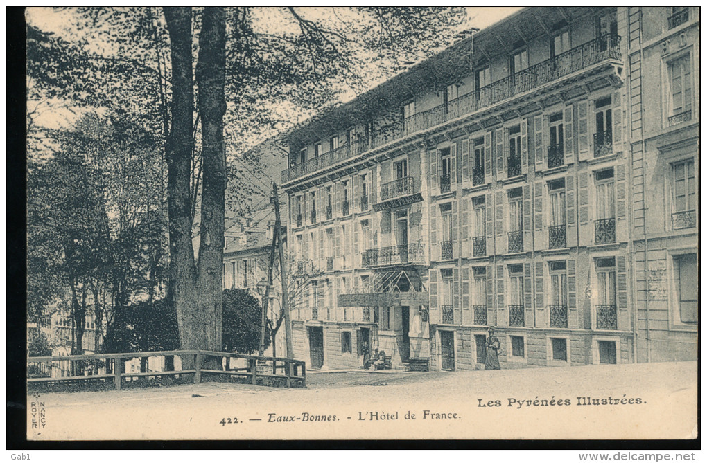 64 -- Eaux - Bonnes --   L'Hotel De France - Eaux Bonnes