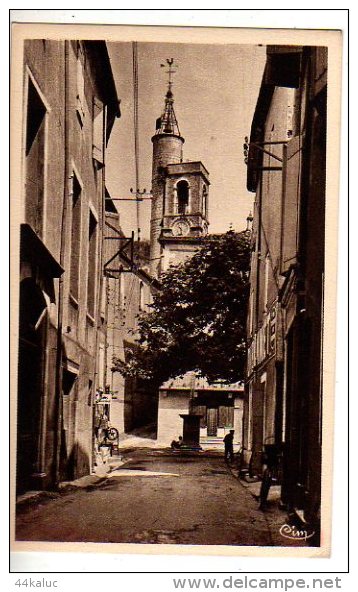 SUMENE  Rue De L'Eglise Magasin Mobiloil (voir Scans : Recto Et Verso) - Sumène