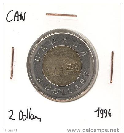 2 Dollars Canada Bi-métallique / Bimetalic 1996 - Canada