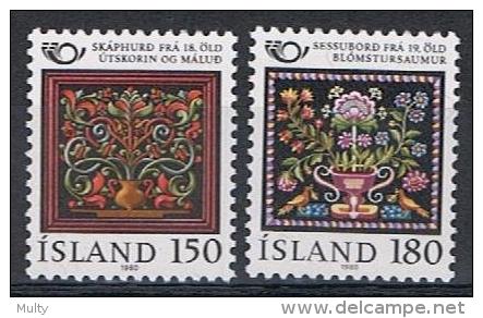 Ijsland Y/T 509 / 510 (**) - Unused Stamps