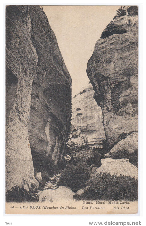 France, Les Baux-de-Provence, Les Portalets - Les-Baux-de-Provence