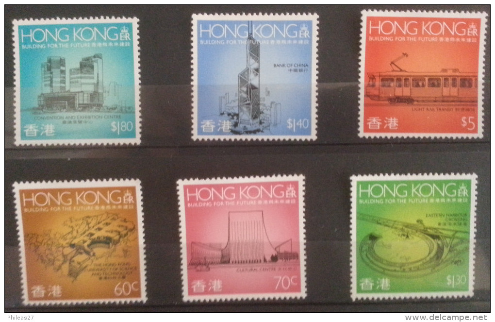 HONG  KONG  -   Building For The Future - Collections, Lots & Séries
