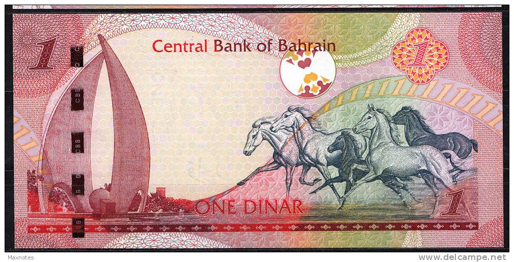 BAHREIN  (BAHRAIN) : 1 Dinar - 2007  - P26 - FDS - Bahrein