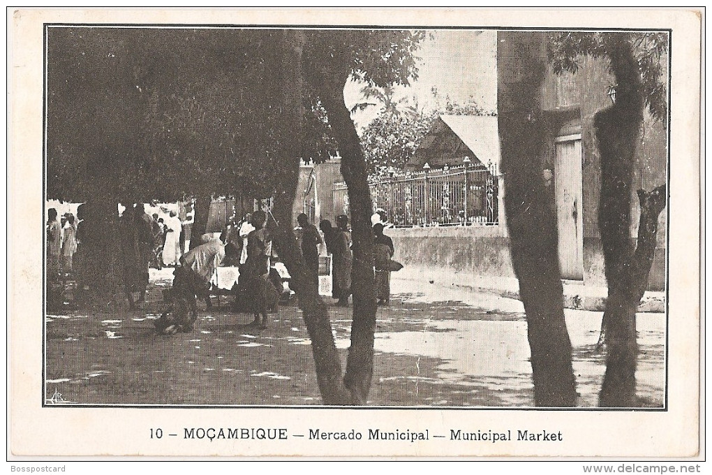 Moçambique - Mercado Municipal - Market - Mozambique