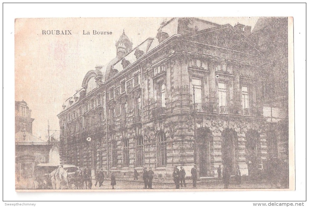 ARMY POSTOFFICE S49 & PASSED BY CENSOR 3164 MARK POSTMARK ROUBAIX La Bourse Du Commerce - Roubaix