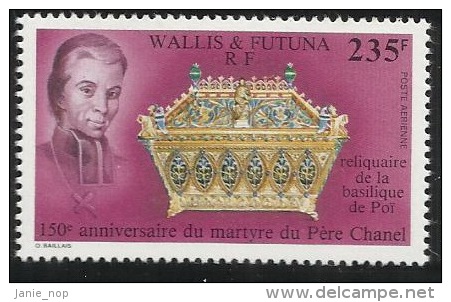 Wallis Futuna Islands 1991 Father Chanel 150th Death Anniversary  MNH - Usati