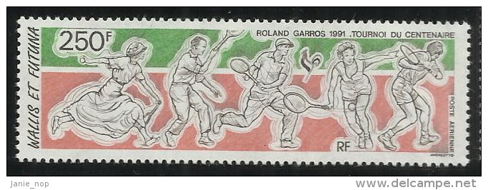 Wallis Futuna Islands 1991 French Open Tennis Championship  MNH - Used Stamps