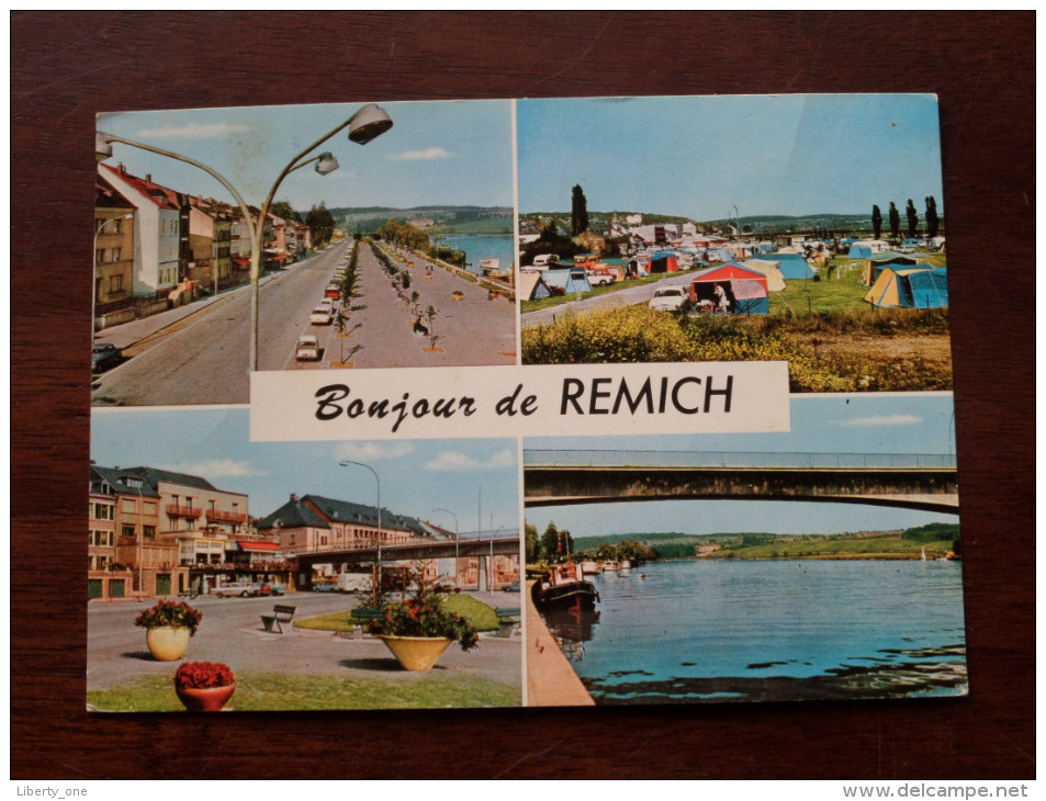 Bonjour De REMICH - Anno 1971 ( Zie Foto Details ) !! - Remich