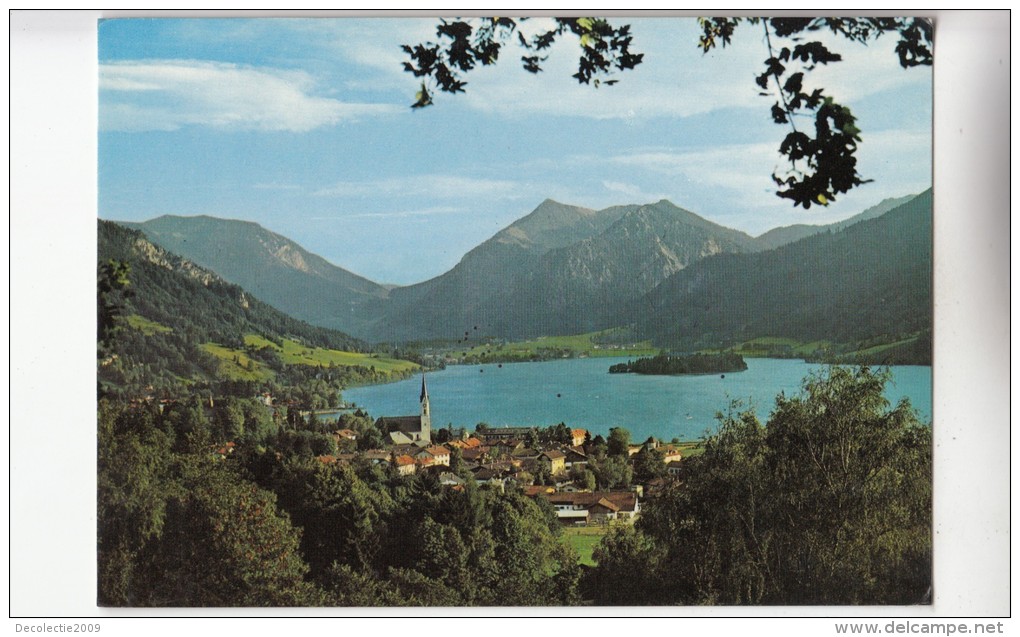 BF30841 Schliersee Obb Gegen Brecherspitz Germany Front/back Image - Schliersee