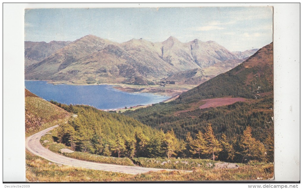 BF30873 Wester Ross Scotland Uk The Five Sisters Of Kintail An  Front/back Image - Ross & Cromarty