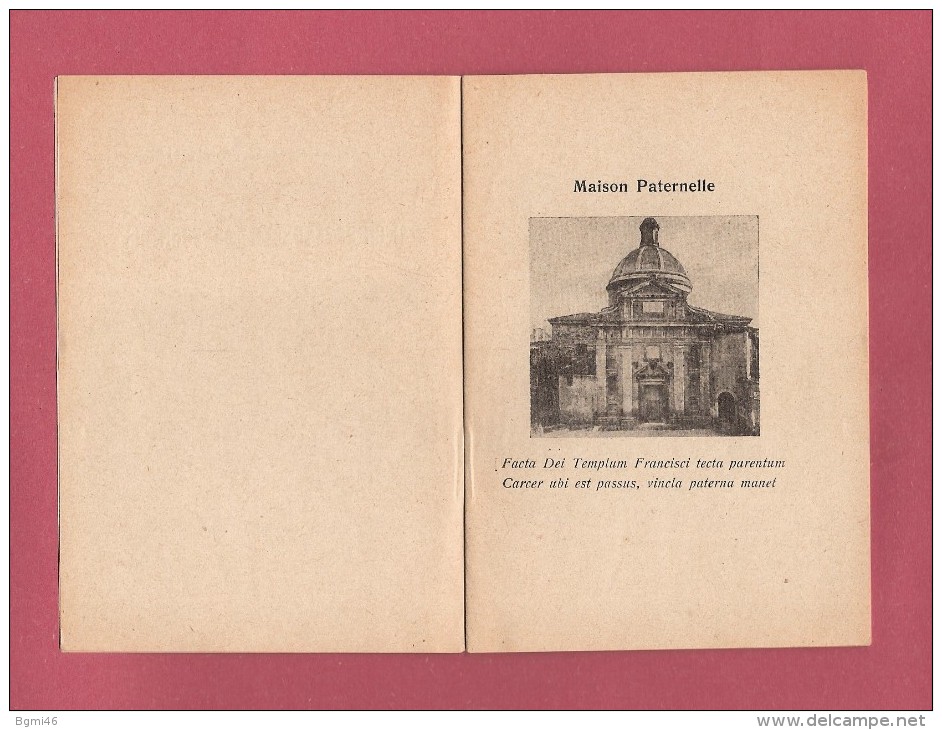 *Petit Livret  ( 1929 ) : Maison Paternelle De Saint François D´Assise  :  Voir Les 11 Scans - Documents Historiques
