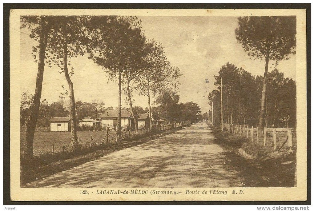 LACANAU MEDOC Route De L´Etang (Delboy) Gironde (33) - Autres & Non Classés