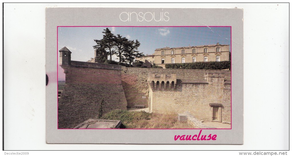 BF31551 Ansouis Vaucluse Le Chateau   France Front/back Image - Ansouis