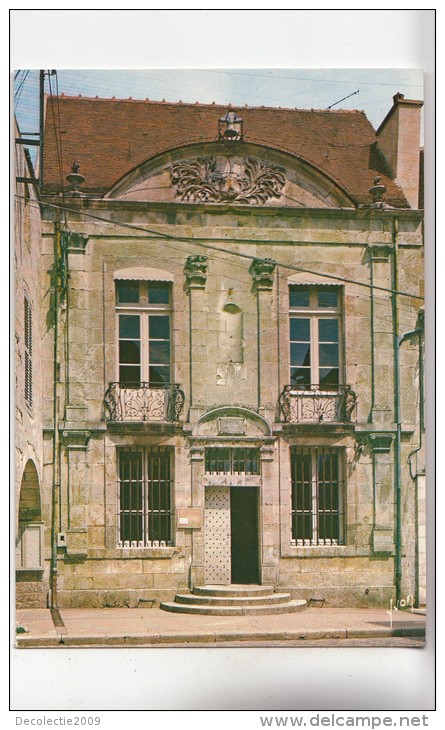 BF31182 Noyers Sur Serein Yonne Hotel De Ville France Front/back Image - Noyers Sur Cher