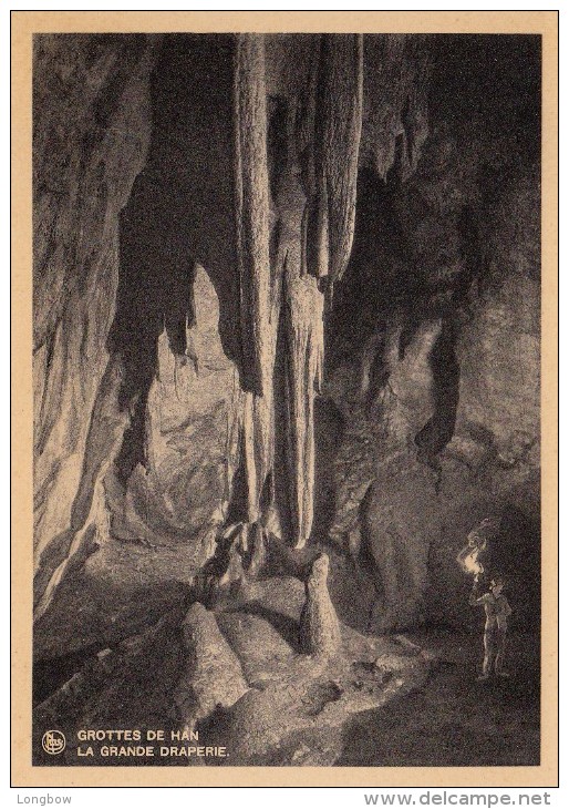 Grottes De Han La Grande Draperie - Rochefort