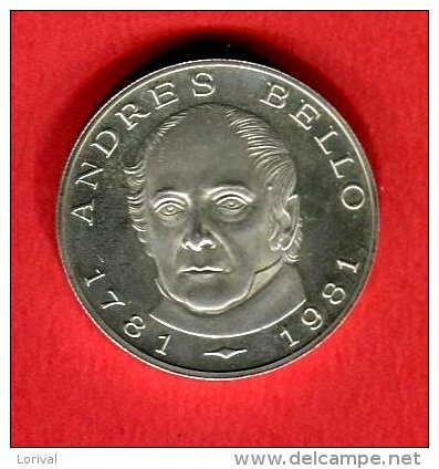 § ANDRES BELLO 1981  100 BOLIVARES TTB/SUP 42 - Venezuela