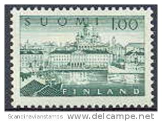 Finland 1963 1.00mk Helsinki Fluorescerend PF-MNH-NEUF - Unused Stamps