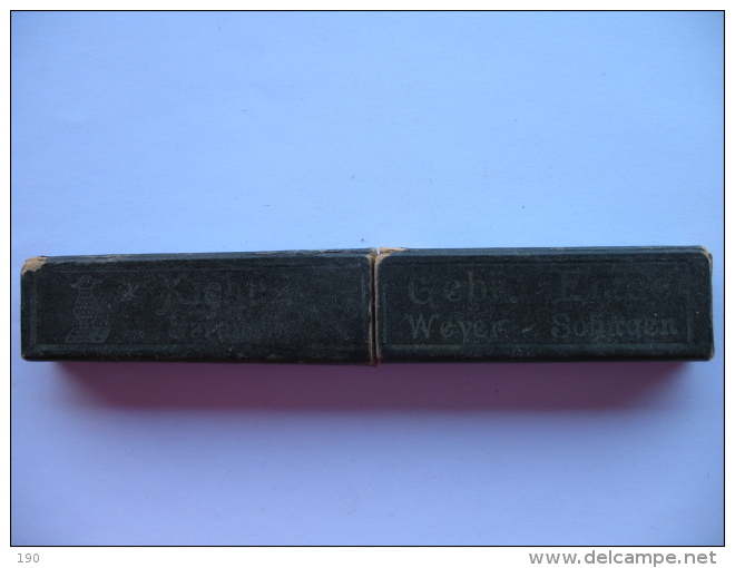 KIEBITZ GEBR.EMDE SOLINGEN-WEYER - Razor Blades