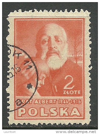 Poland Polska 1916 Bruder Albert Mönch O - Oblitérés