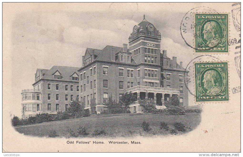 ODD FELLOWS HOME / WORCESTER - MASS. - Worcester