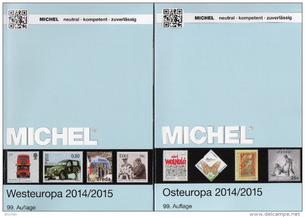 MICHEL Ost/West-Europa Katalog 2015 Neu 124€ Band 6+7 : B Eire GB Jersey Man Lux NL PL Rus USSR Ukraine Moldavia Belorus - Altri Libri Parlati