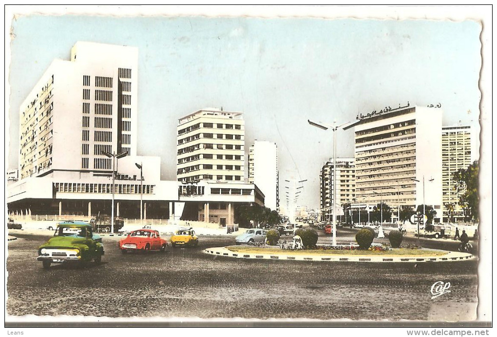 CASABLANCA - L'avenue De L'Armée Royale, Es Hôtels Marhaba Et El Mansour - La C T M - N°1037 - Casablanca