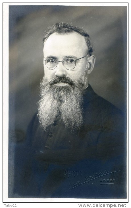 Carte Photo - Photographe - Yvon Moalic - Portrait D'un Barbu - Brest