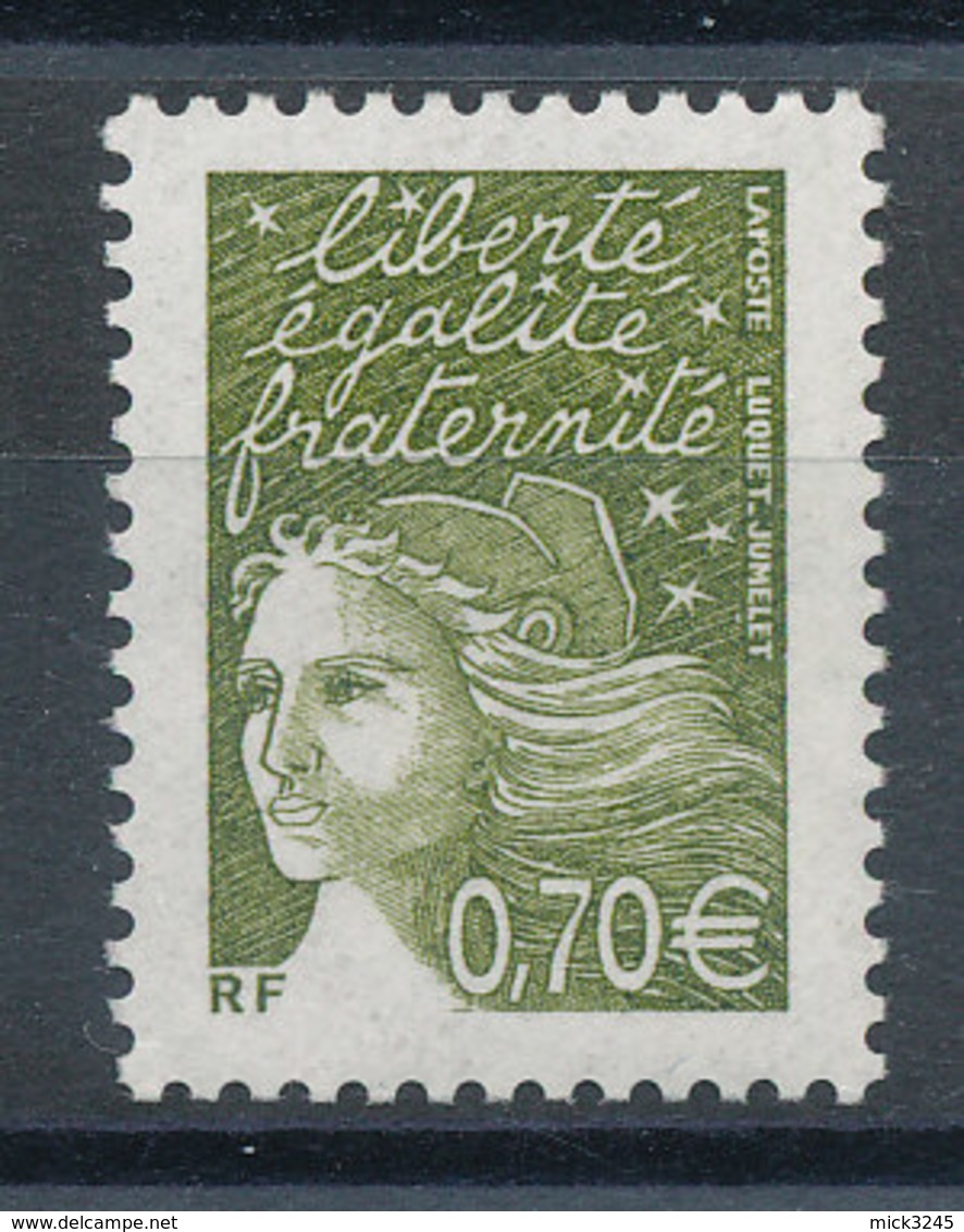 3571** Marianne Du 14 Juillet - 0,70 € Vert-olive - Unused Stamps