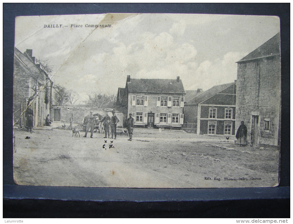 AF. CP. 7. Dailly. Place Communale. Griffe Linéaire De Villers La Tour - Couvin