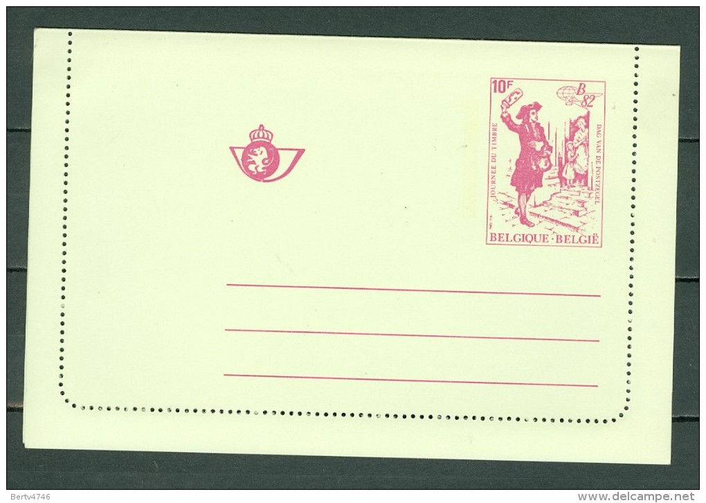 België/Belgique 1982 Omslagbrief / Enveloppe-lettre - Enveloppes-lettres