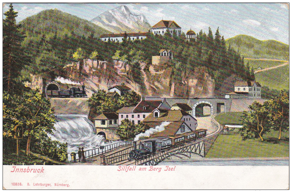 INNSBRUCK, Tirol, Austria, 1900-1910's; Sillfall Am Berg Isel - Innsbruck