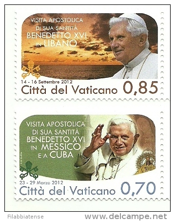 2013 - 1658/59 Viaggi Del Papa   ++++++++ - Unused Stamps