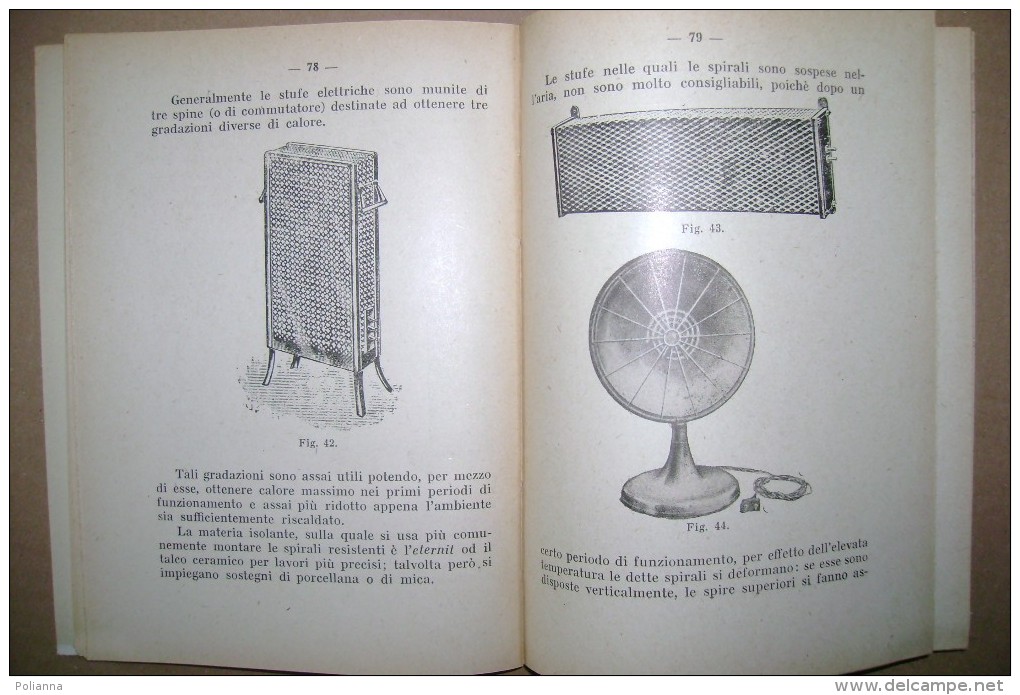 PCJ/32 Chierchia APPARECCHI ELETTRICI Di RISCALDAMENTO Lavagnolo Anni´40 - Other Apparatus