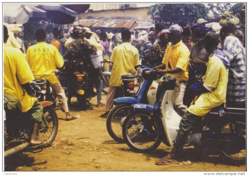 Afrique,africa,dahomey,be Nin,togo,ZEMIDJAN,MOTO TAXI,COTONOU,ZEM,motard,t Axi Man,métier - Benin