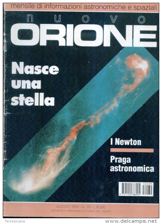 ASTRONOMIA NUOVO ORIONE 39 I NEWTON - Textos Científicos