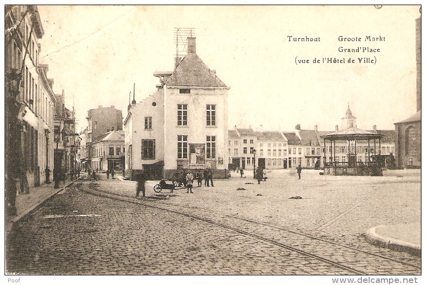 Turnhout : Grote Markt Met Kiosk - Turnhout