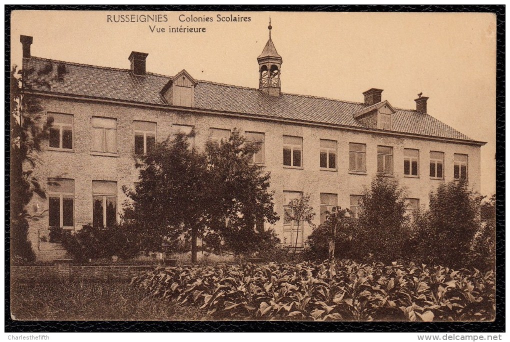 RUSSEIGNIES - ROZENAKEN -- COLONIES SCOLAIRES  - VUE INTERIEURE - Kluisbergen