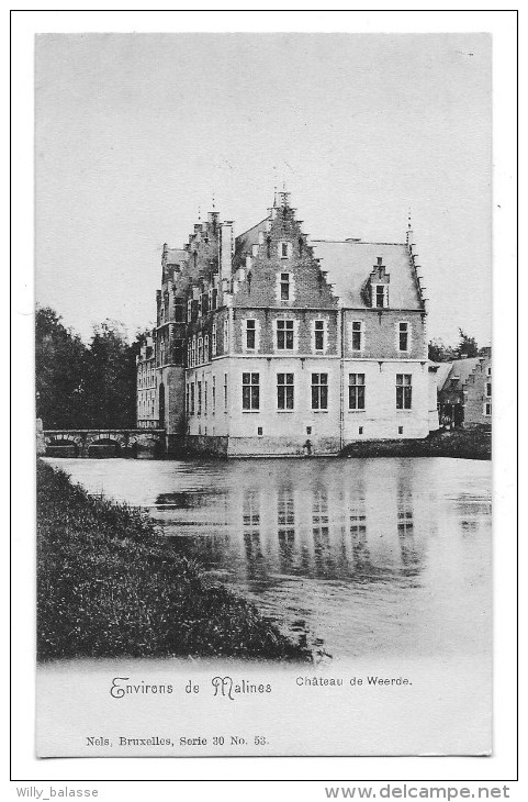 Carte Postale - Environs De Malines - Château De WEERDE - Kasteel - CPA  // - Zemst