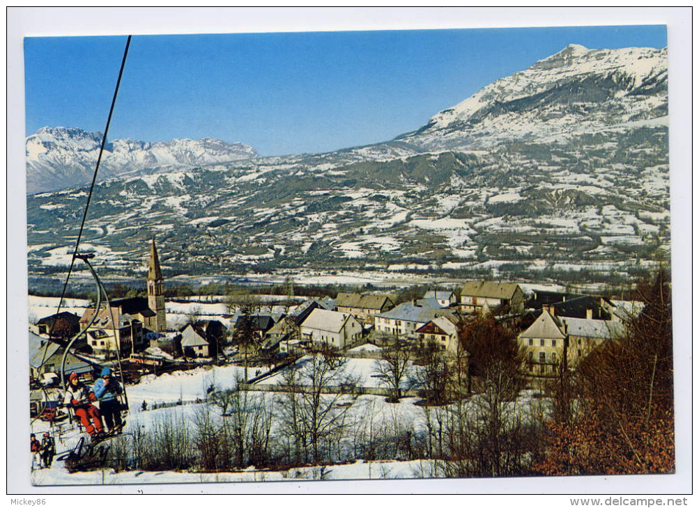 SAINT LEGER LES MELEZES--1985--alt 1250m--Vue Générale (animée) Cpm éd Tardy - Autres & Non Classés