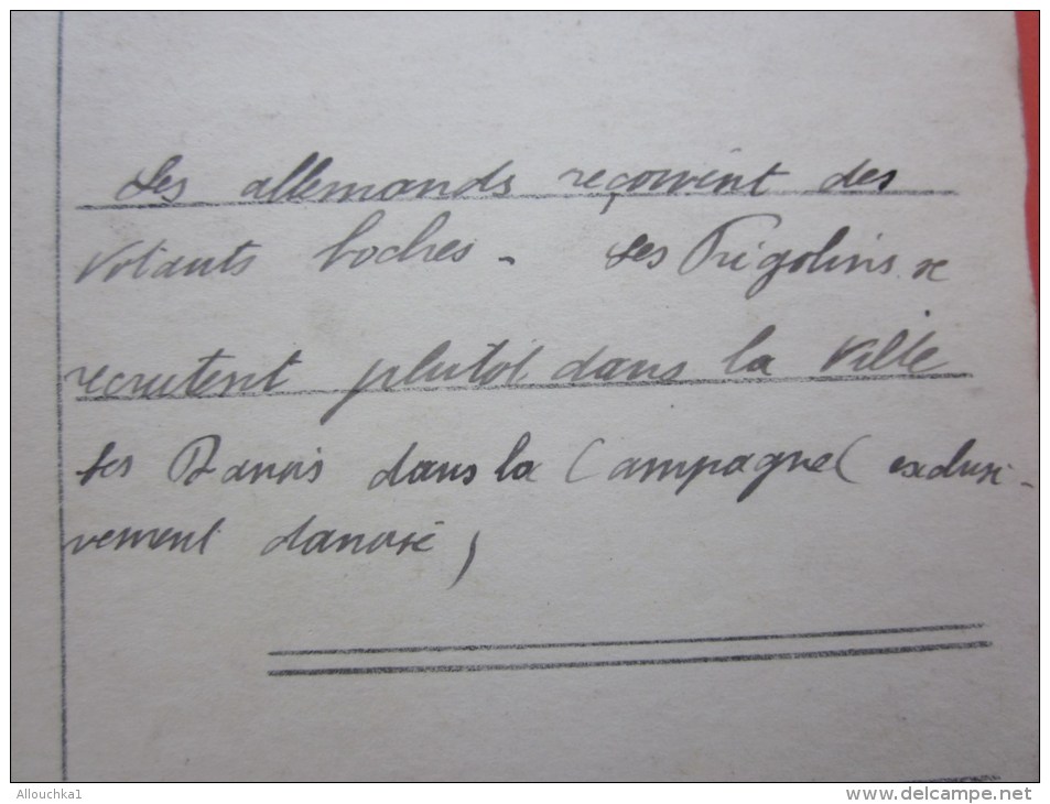 1920 Document Historique 22é Chasseur Alpin Choisi Pr Protéger Plébiscite Rattachement Du SCHLESWIG-HOLSTEIN Au DANMARK - Documents Historiques