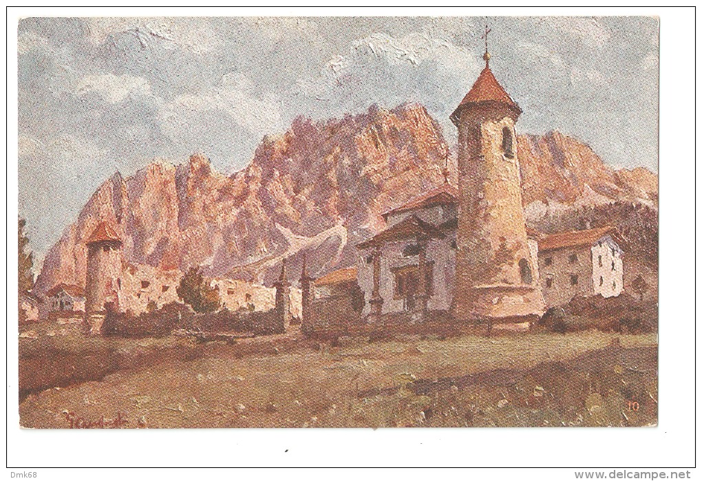 CORTINA ( BELLUNO ) CASTELLO DI ZANNA - BOZZETTI RIPRODOTTI IN TRICOMIA - ARTI GRAFICHE LONGO TREVISO - Autres & Non Classés