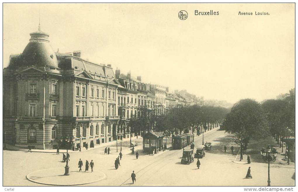 BRUXELLES - Avenue Louise - Transport Urbain En Surface